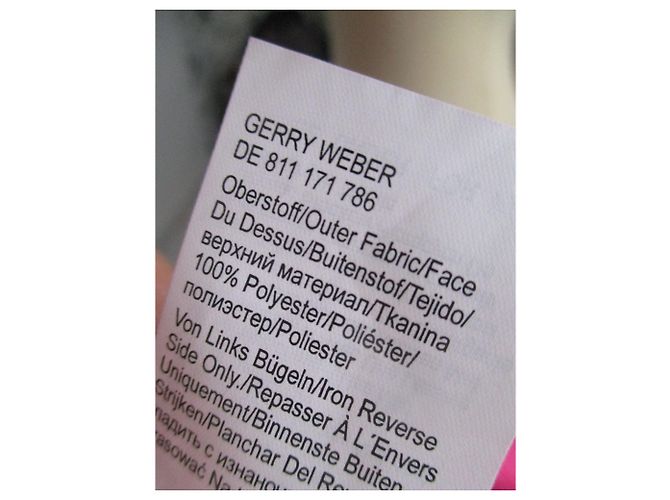 Gerry Weber Blouse Raspberry Silk Effect Polyester Size 40 Pink - view 7