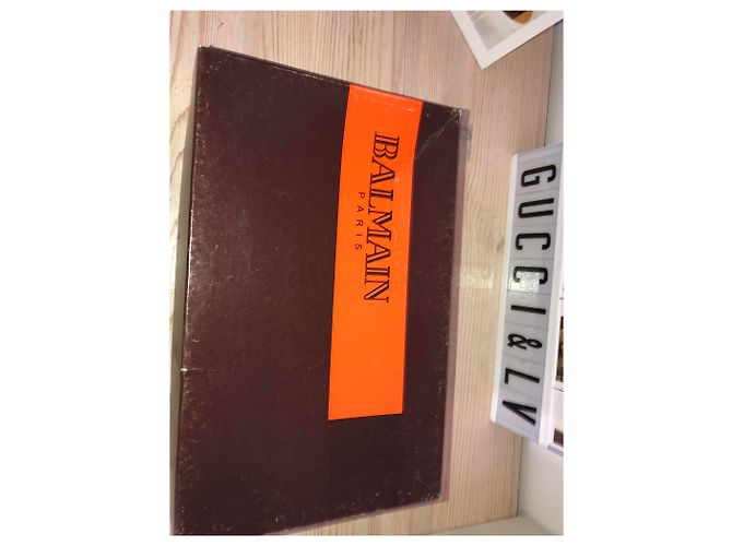 Stivaletti Balmain in pelle nera Nero - vista 3