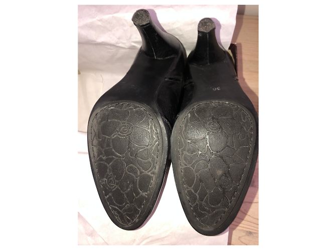 Stivaletti Balmain in pelle nera Nero - vista 9