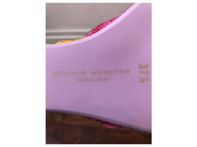 Sophia Webster Espadrillas Lucita nere e multicolori - vista 10