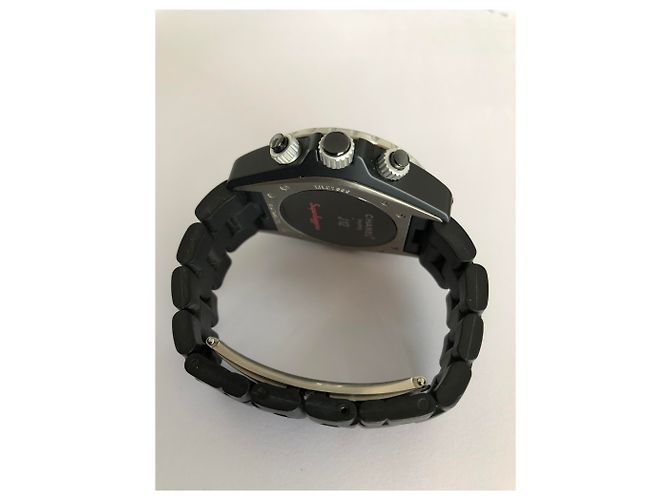 Chanel J12 SUPERLEGATE 10aniversário Preto - vista 4