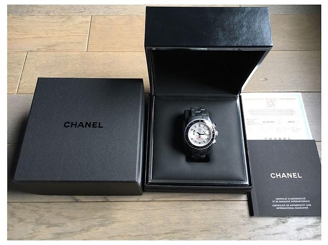 Chanel J12 SUPERLEGATE 10aniversário Preto - vista 5