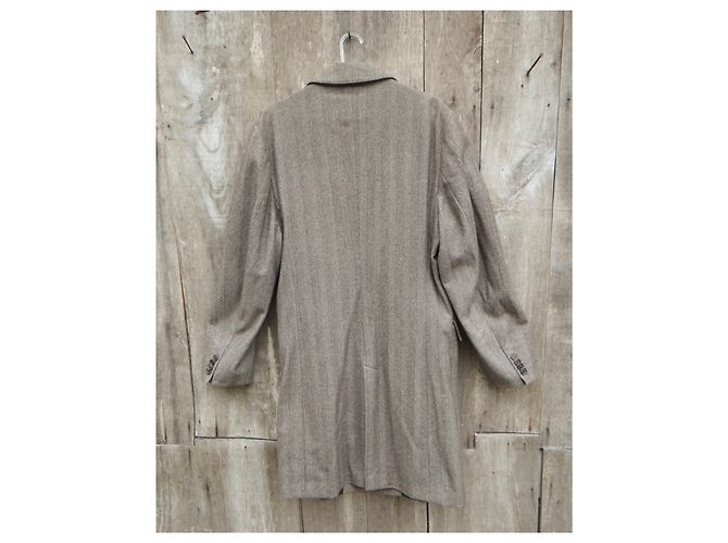Cappotto Burberry marrone in lana e cashmere 56 - vista 2
