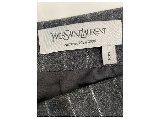Yves Saint Laurent Falda tubo YSL con raya diplomática - vista 4