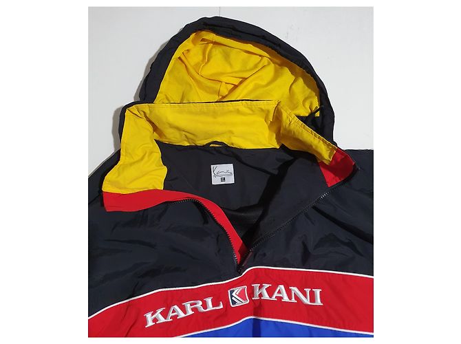 Autre Marque Karl Kani Sweatshirtjacke XL Nylon Polyester Mehrfarben - Ansicht 3