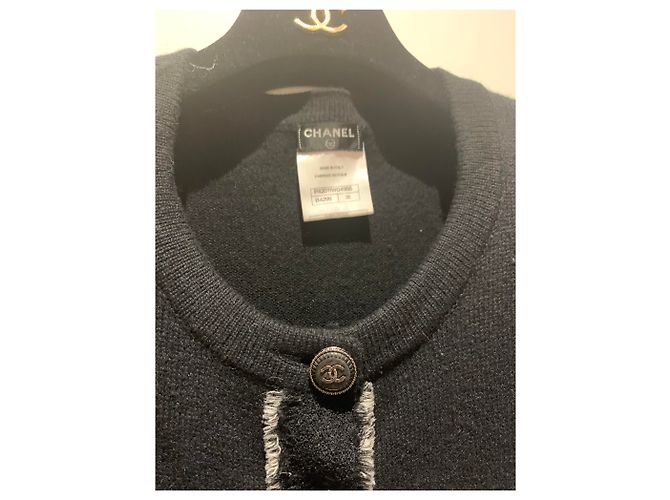 Cambon Chanel Casaco Preto - vista 3