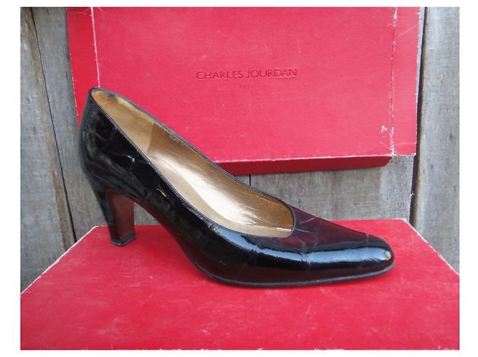 Charles Jourdan p décolleté 36 Nero - vista 9