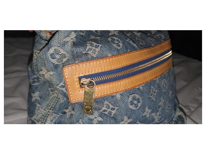 louis vuitton Denim Baggy pm blu - vista 2