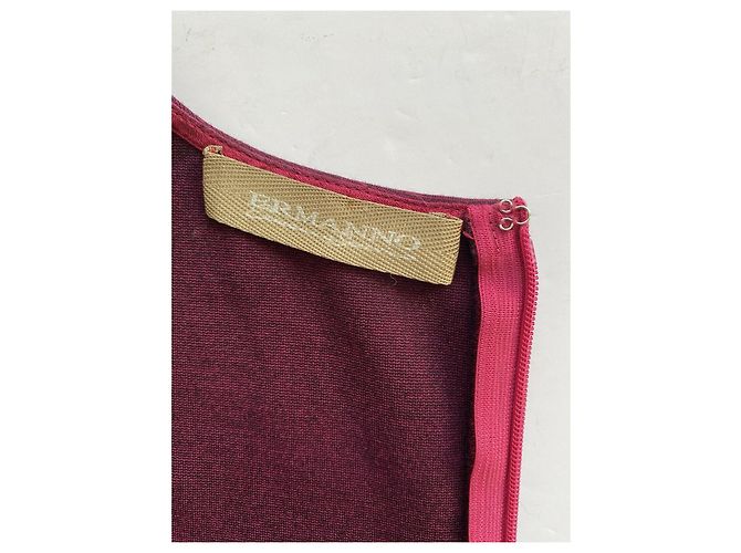 Ermanno Scervino Kleid mit Spitzenüberrock Pink Lila - Ansicht 4