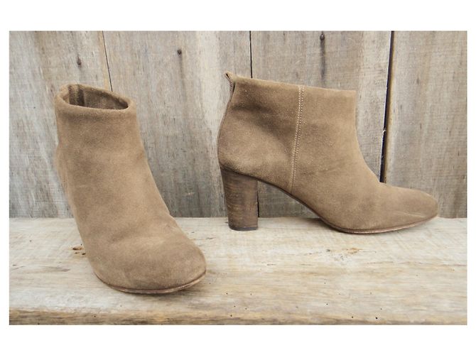 Botines Anthology Paris p 38 Beige - vista 2