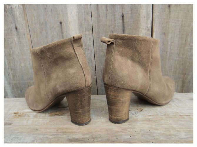 Botines Anthology Paris p 38 Beige - vista 4