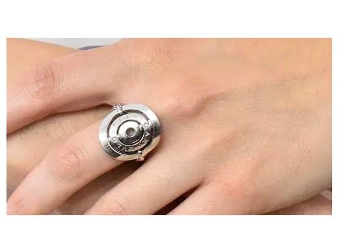 Bulgari Anello bvlgari super originale. Nuovo di zecca. in oro bianco. - vista 3