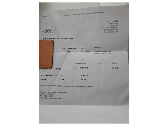 Sandali Hermès Oran Nero - vista 5