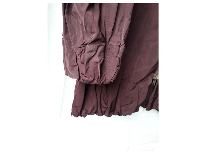 Marni Jacke Dunkelrot Seide Bordeaux - Ansicht 4