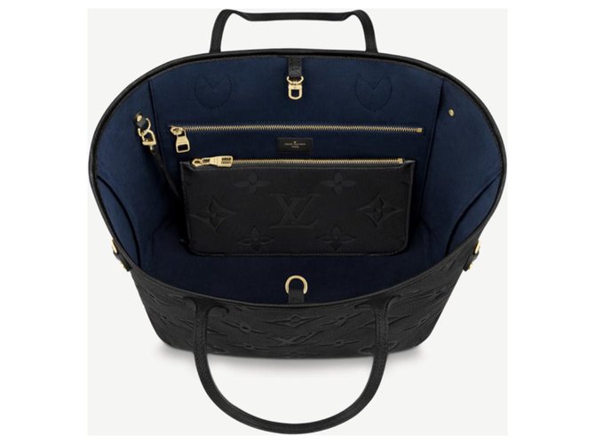 Louis Vuitton LV Neverfull Empreinte Nero - vista 3