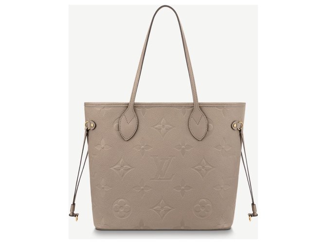 Louis Vuitton LV Neverfull empreinte dune Grigio - vista 4