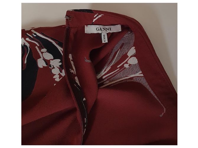 Vestido Ganni de viscosa Multicolor - vista 5