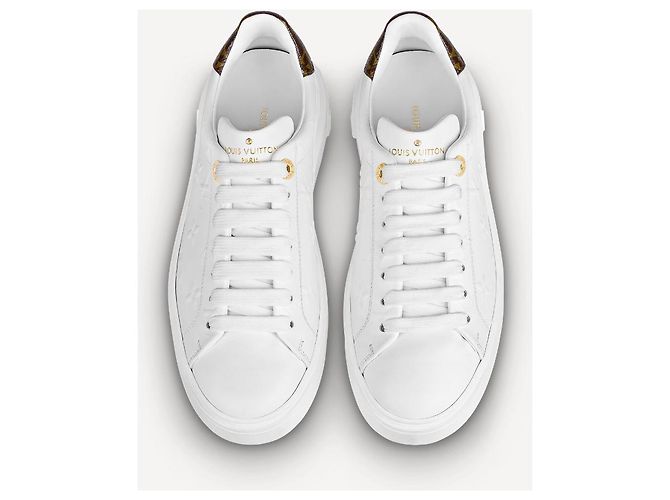 Louis Vuitton Sneakers LV Time Out nuove Bianco - vista 4