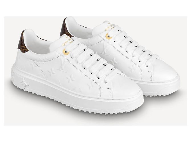 Louis Vuitton Sneakers LV Time Out nuove Bianco - vista 5