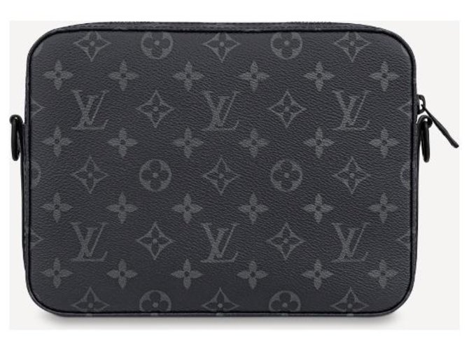 Louis Vuitton Messenger LV Steamer nuovo Grigio antracite - vista 2