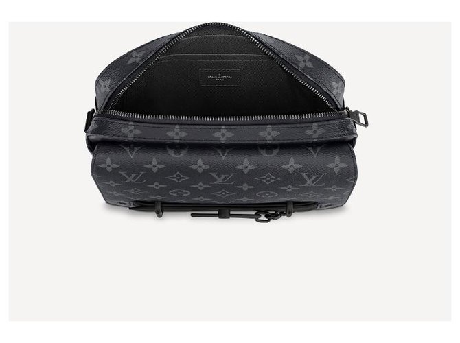 Louis Vuitton Messenger LV Steamer nuovo Grigio antracite - vista 4