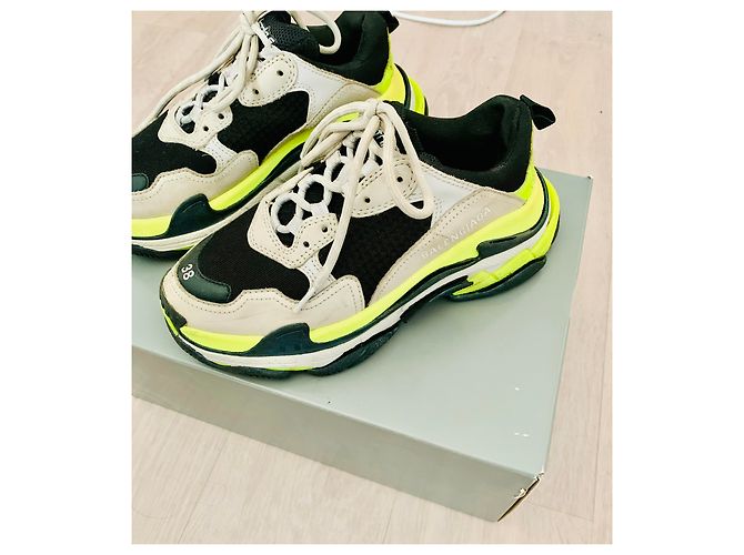 Balenciaga Sneaker Beige Hirschleder 38 - Ansicht 3