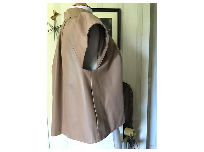 By Malene Birger Kurzärmelige Lederjacke - Ansicht 2