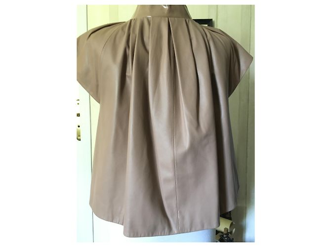 By Malene Birger Kurzärmelige Lederjacke - Ansicht 3