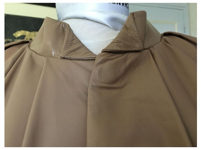 By Malene Birger Kurzärmelige Lederjacke - Ansicht 4