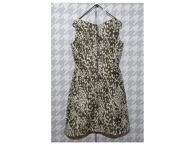 Grünes Kleid aus Polyester von Gerard Darel Größe 40 - Ansicht 2