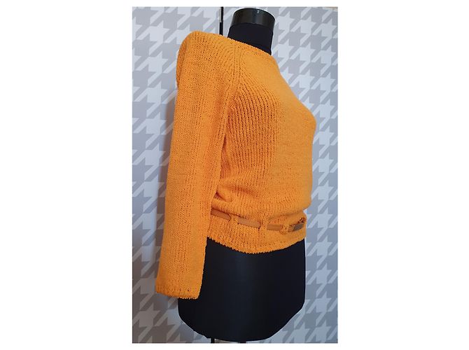 Escada Pullover Gelb Orange - Ansicht 2
