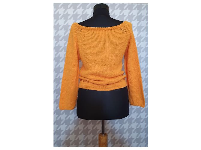 Escada Pullover Gelb Orange - Ansicht 3