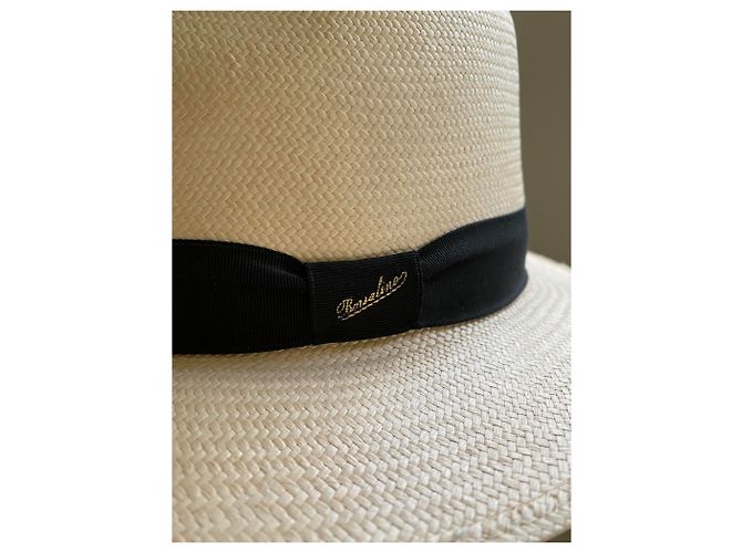 Cappello Borsalino Nero Bianco sporco - vista 9
