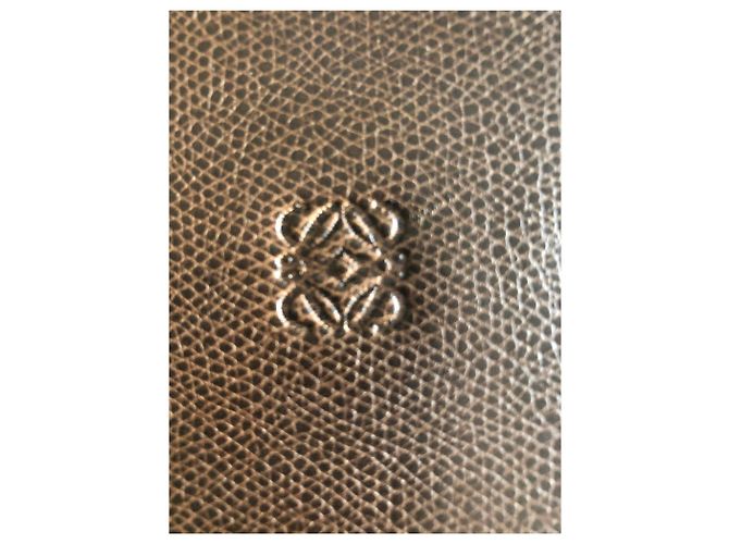 Cartera Loewe Marrón Oscuro Piel - vista 4