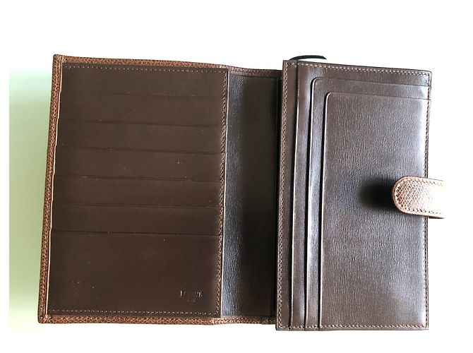 Cartera Loewe Marrón Oscuro Piel - vista 5
