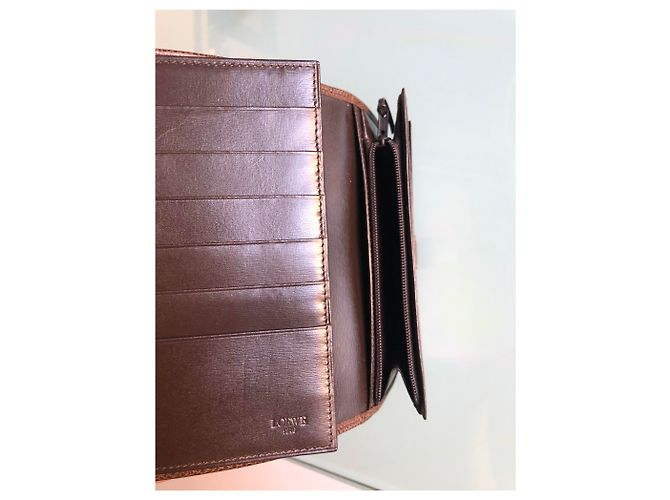 Cartera Loewe Marrón Oscuro Piel - vista 6