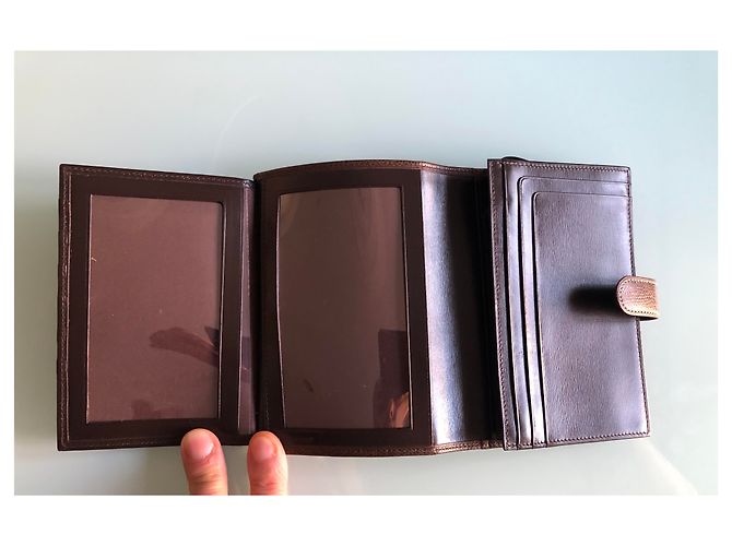 Cartera Loewe Marrón Oscuro Piel - vista 7