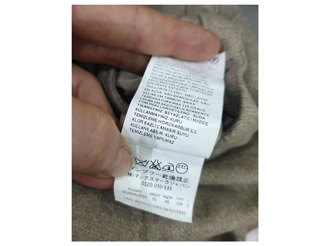 Max Mara Studio ärmelloses Midikleid beige - Ansicht 6