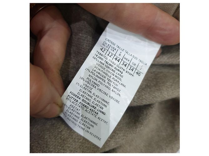 Max Mara Studio ärmelloses Midikleid beige - Ansicht 8