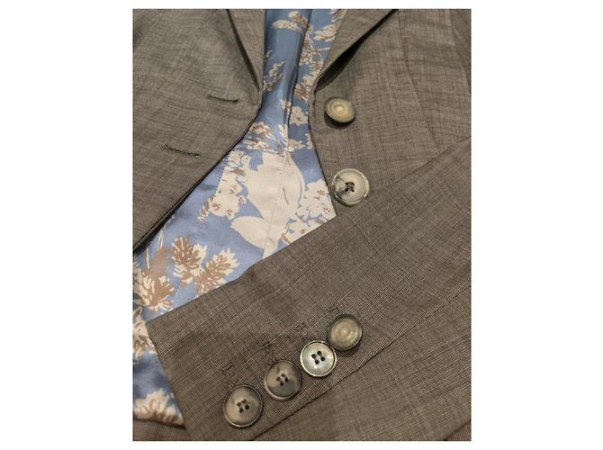 Sublime Kenzo Jacket - Cashmere Wool Grigio antracite - vista 12