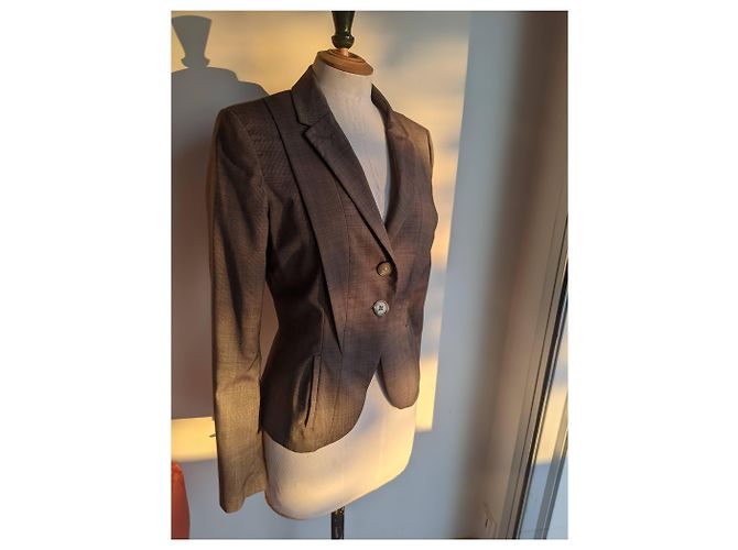 Sublime Kenzo Jacket - Cashmere Wool Grigio antracite - vista 3