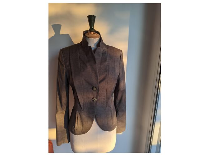 Sublime Kenzo Jacket - Cashmere Wool Grigio antracite - vista 4