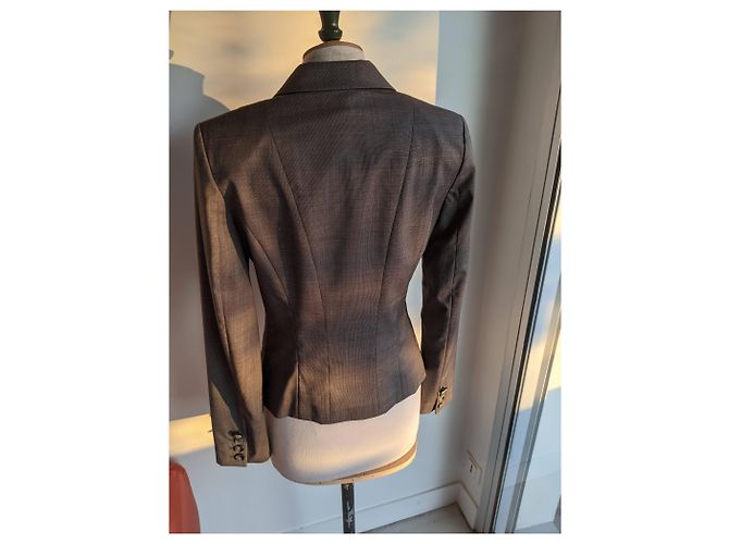 Sublime Kenzo Jacket - Cashmere Wool Grigio antracite - vista 5