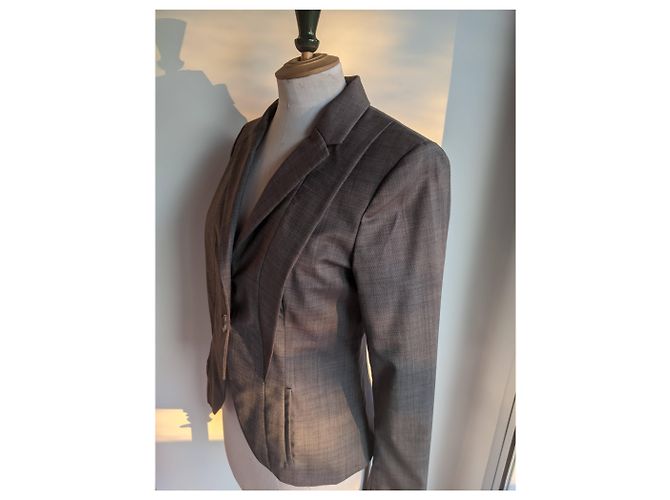 Sublime Kenzo Jacket - Cashmere Wool Grigio antracite - vista 6