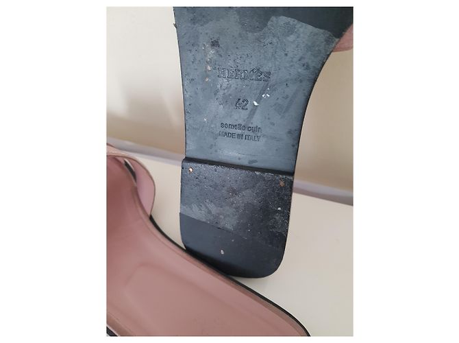 Hermès ORAN nabuk cristallo Swarovski Rosa - vista 4
