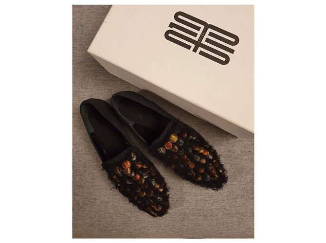 Ballerine SANAYI 313 in pelle nera Nero - vista 5