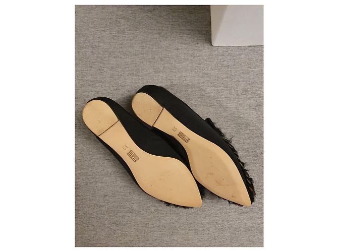 Ballerine SANAYI 313 in pelle nera Nero - vista 6