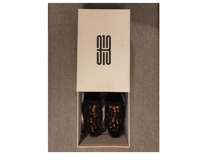 Ballerine SANAYI 313 in pelle nera Nero - vista 8