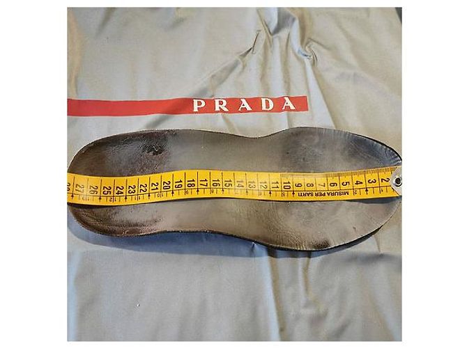 Mocassini Prada in pelle beige - vista 8