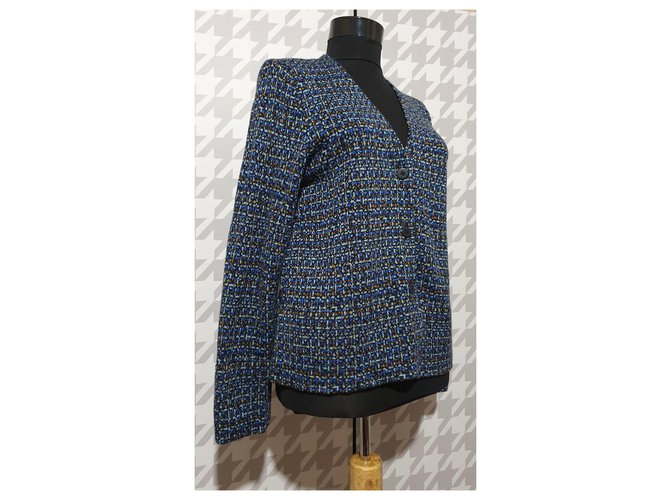 Cos Wollstrickjacke mehrfarbig Mehrfarben - Ansicht 2